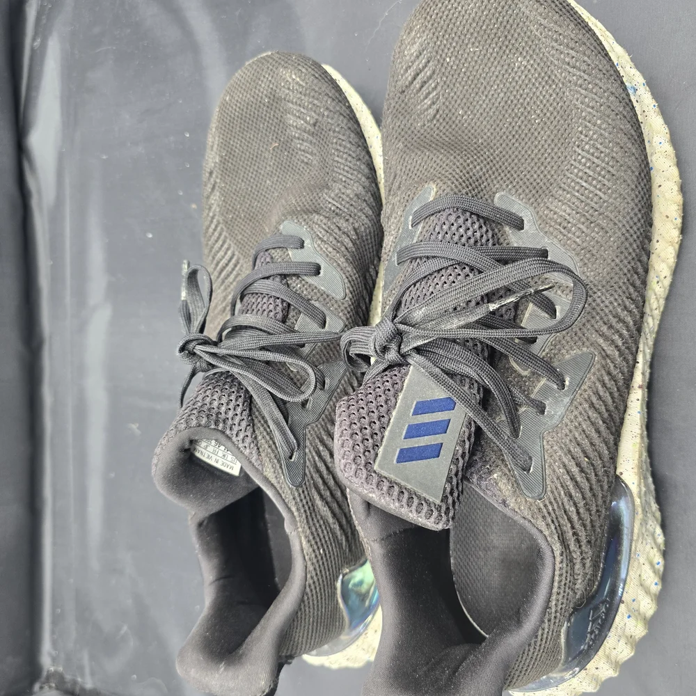 adidas Black and Cream Athletic‎ Shoes